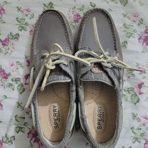 Sperry | Bluefish Sparkle Gry Boat Shoe